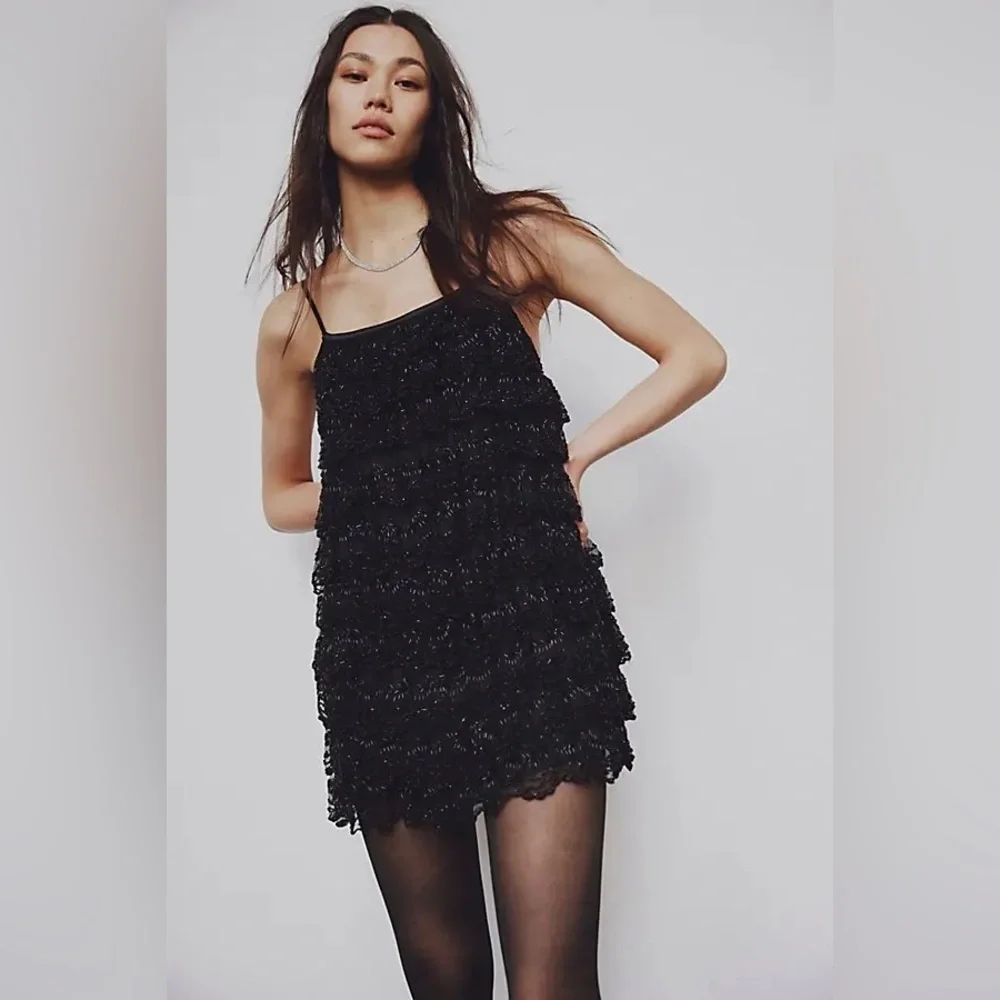 Free People Dance 'Til We Drop Mini Dress